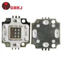 10w Rgb Segondè Pouvwa dirije Cob Chip dirije 3 * 3W RGB
