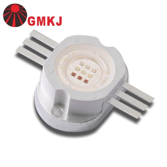 10W RGB COB ki ap dirije pou etwal lanp