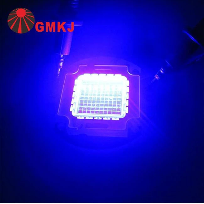 Royal Blue Koulè ki ap dirije COB Chips Sou Komisyon Konsèy 50 Watt