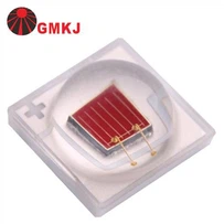 640nm dirije gwo twou san fon Wouj 1W 3W Seramik Smd Chip