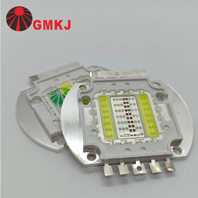 5 chanèl RGBW WW 100W COB ki ap dirije modil
