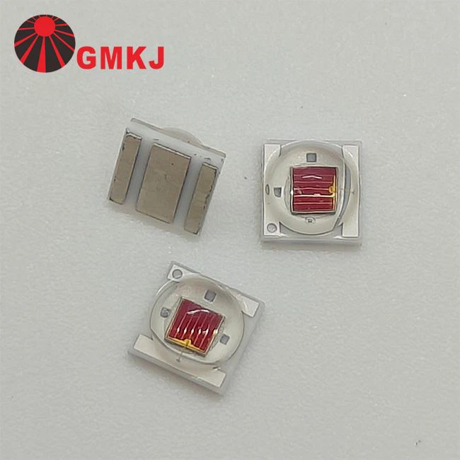 3535 SMD dirije 590nm 3W segondè klète Amber limyè Chip