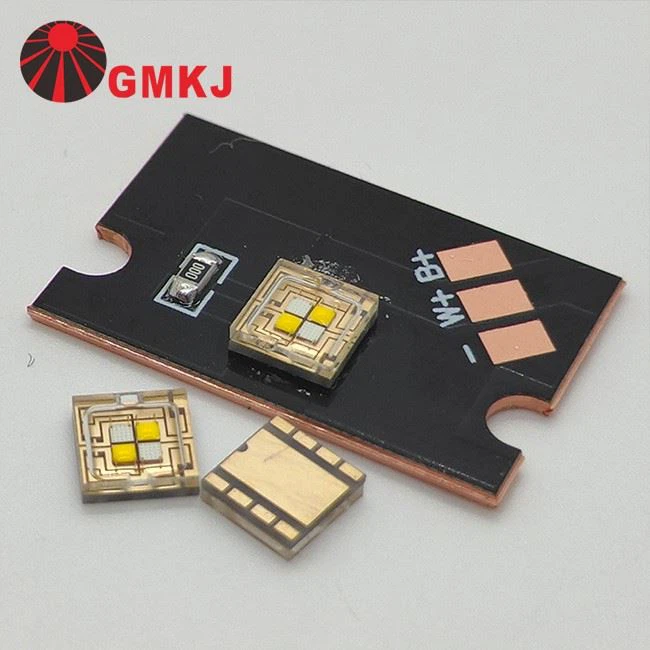 5050 bicolor blue white led 3